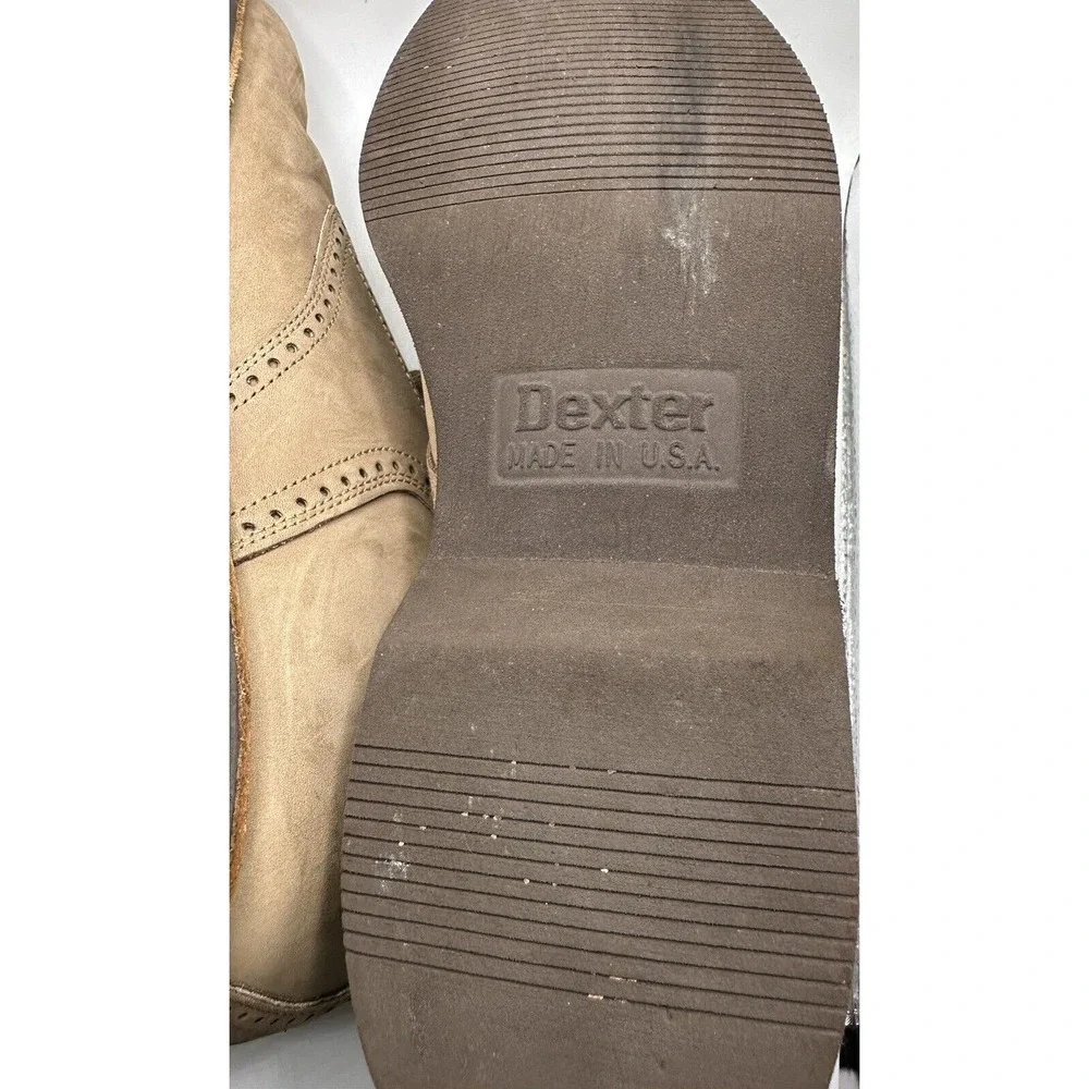 Dexter Oxford‎ men’s shoes Light Brown size 9.5M made in USA V760-6